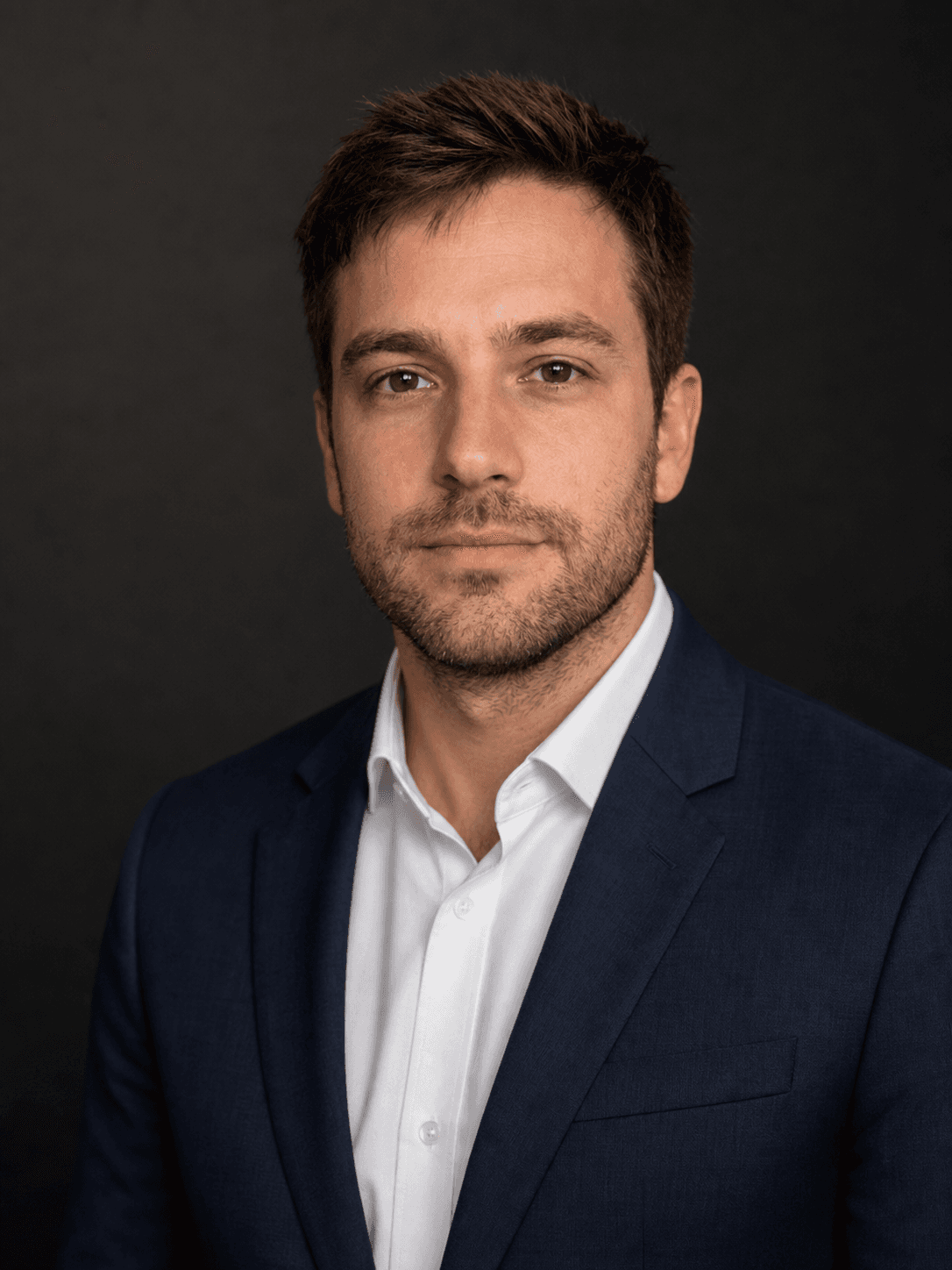 Professional AI headshot after ClickShoot transformation