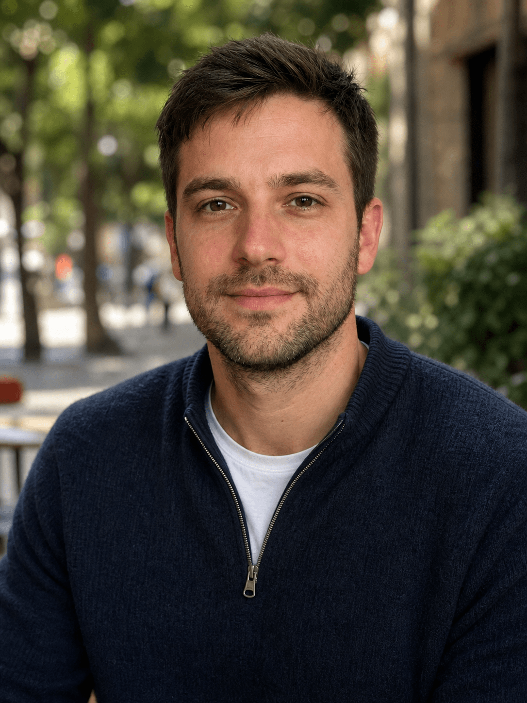 Dating AI photo style example